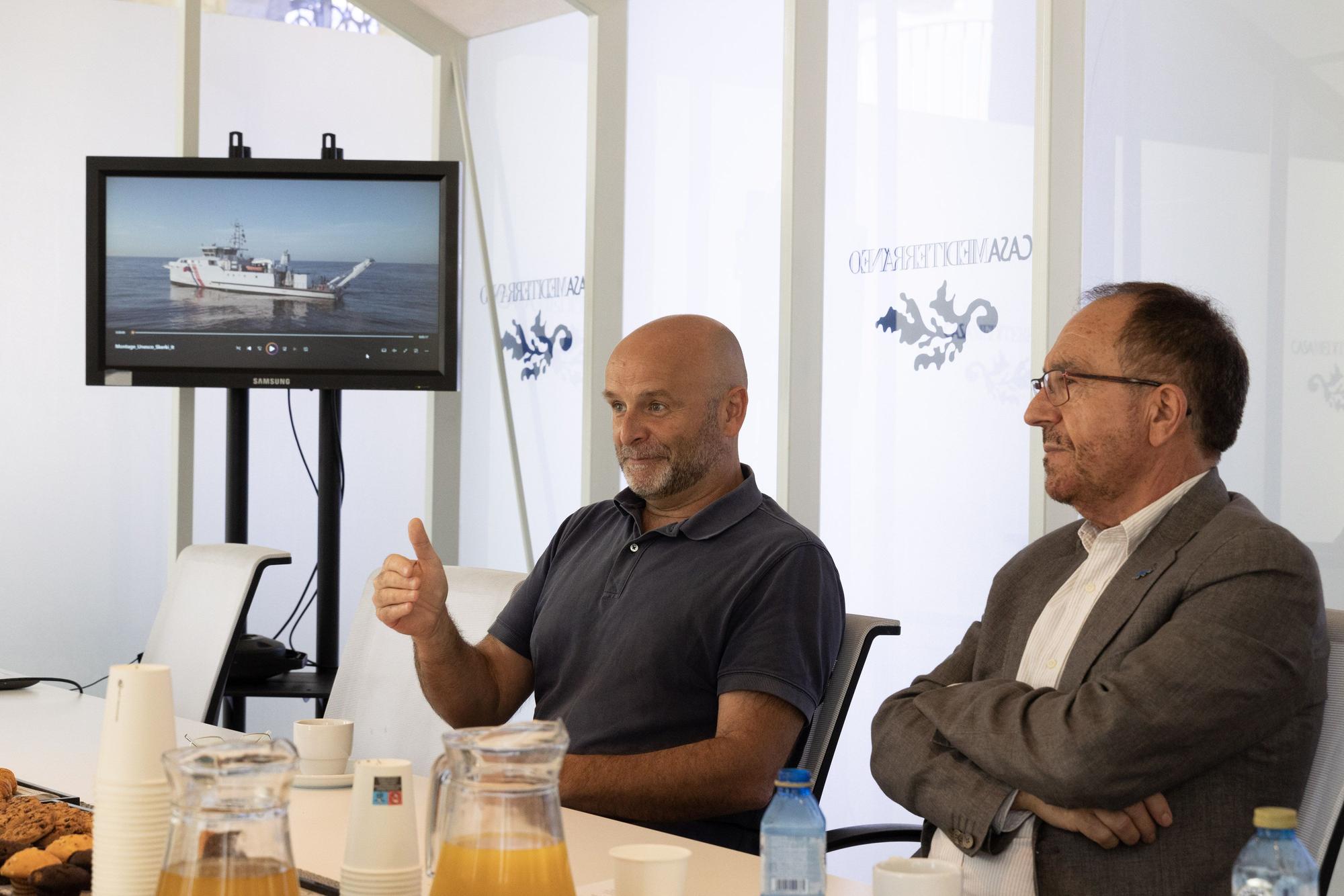 Casa Mediterráneo en el proyecto de arqueologia submarina de la Unesco