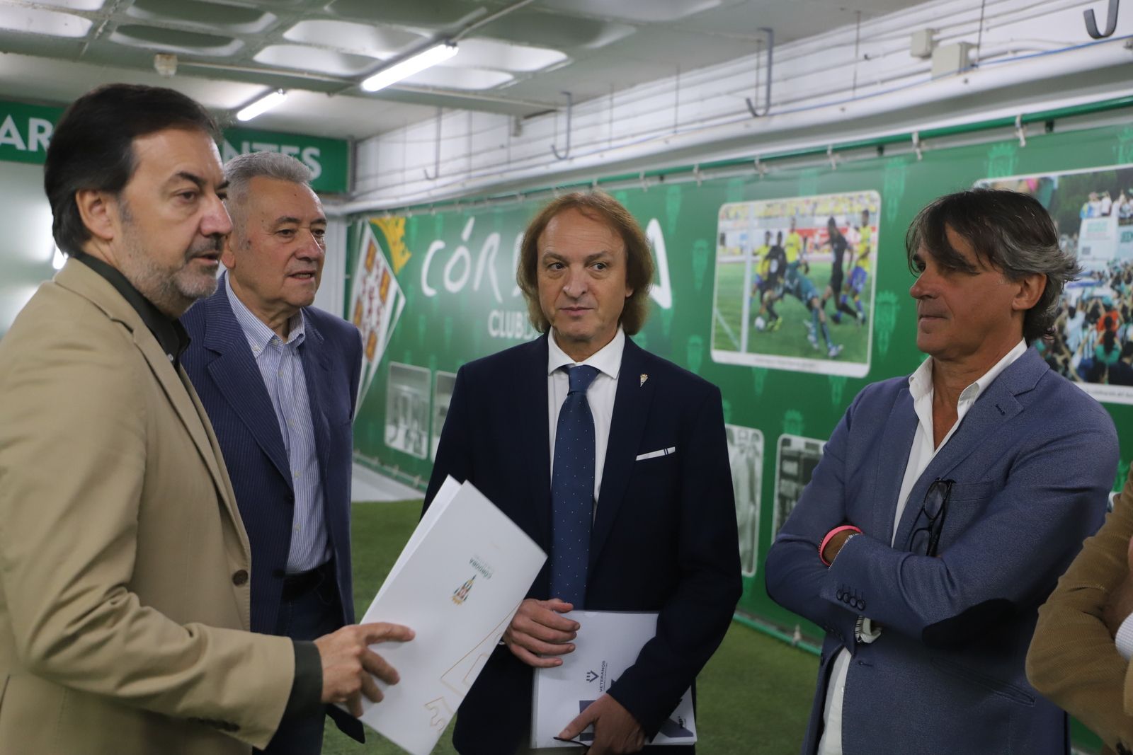 El convenio del Córdoba CF con la Asociación de Veteranos, en imágenes