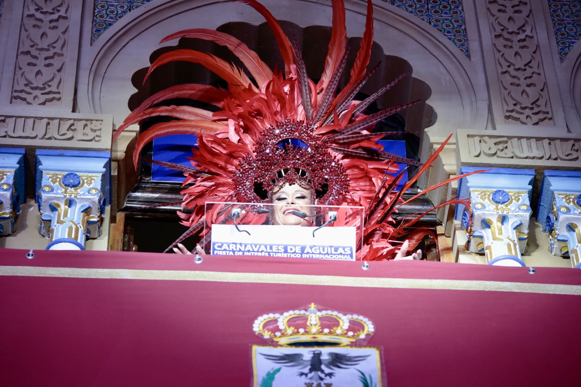 Batalla de Don Carnal y Doña Cuaresma, y pregón del Carnaval de Águilas en fotos