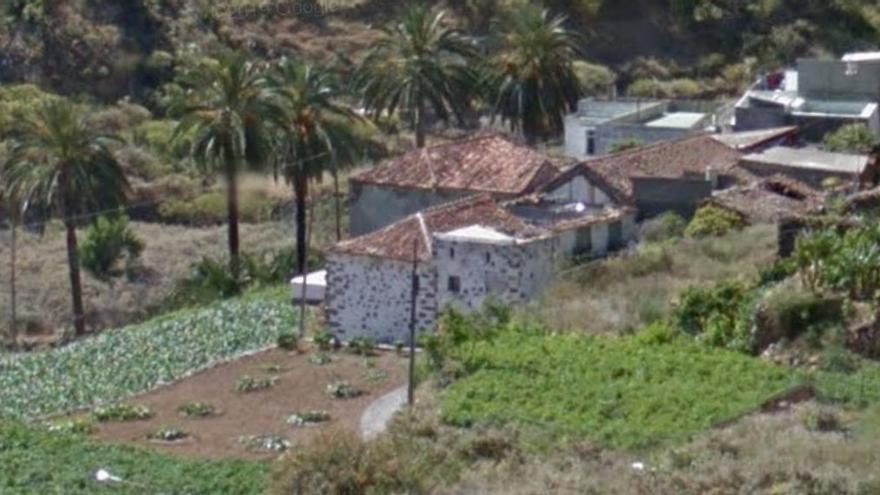 Extrior de la casa de Pedro García Cabrera en Vallehermoso