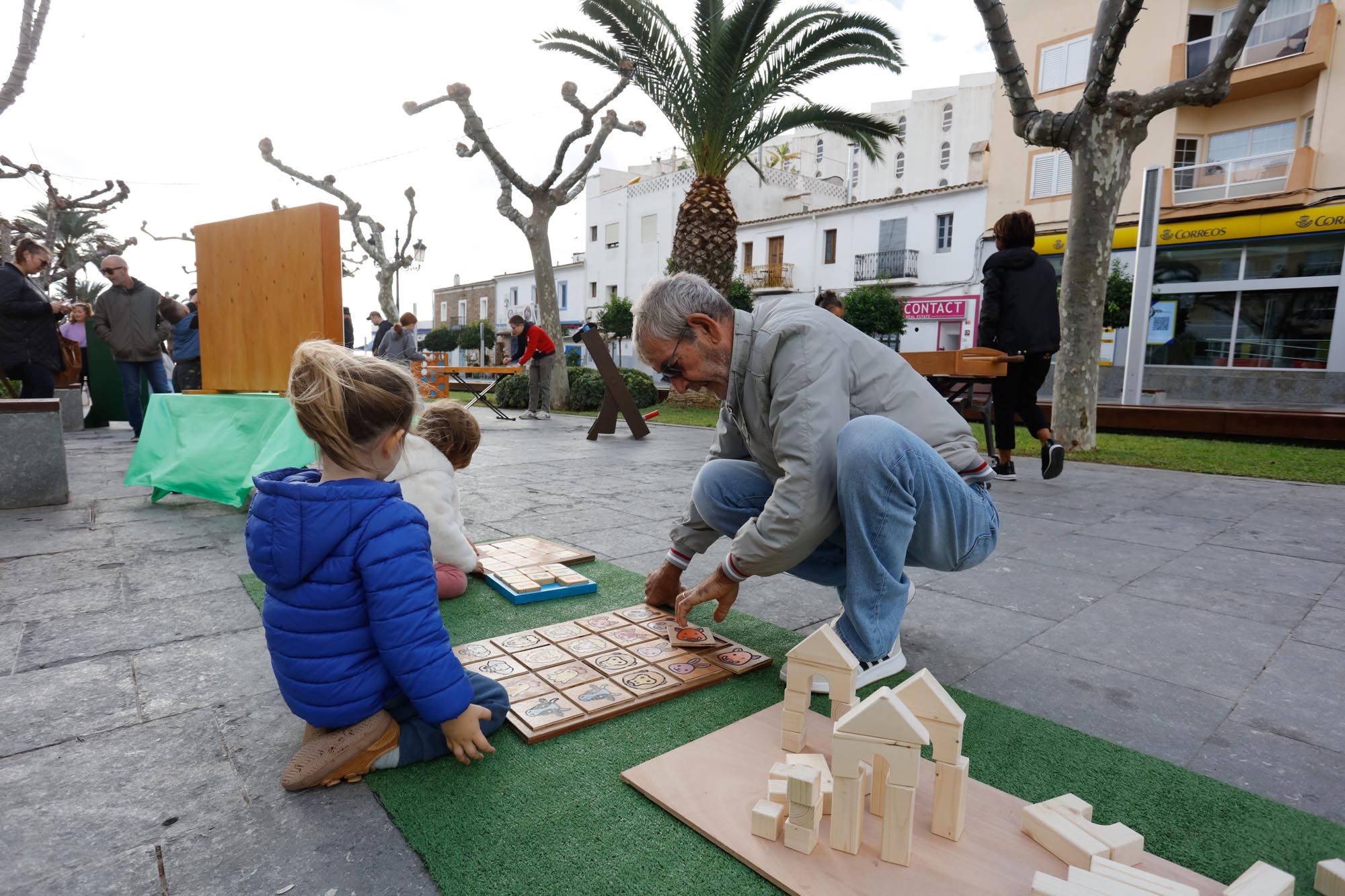 Juegos de madera para niños en Santa Eulària