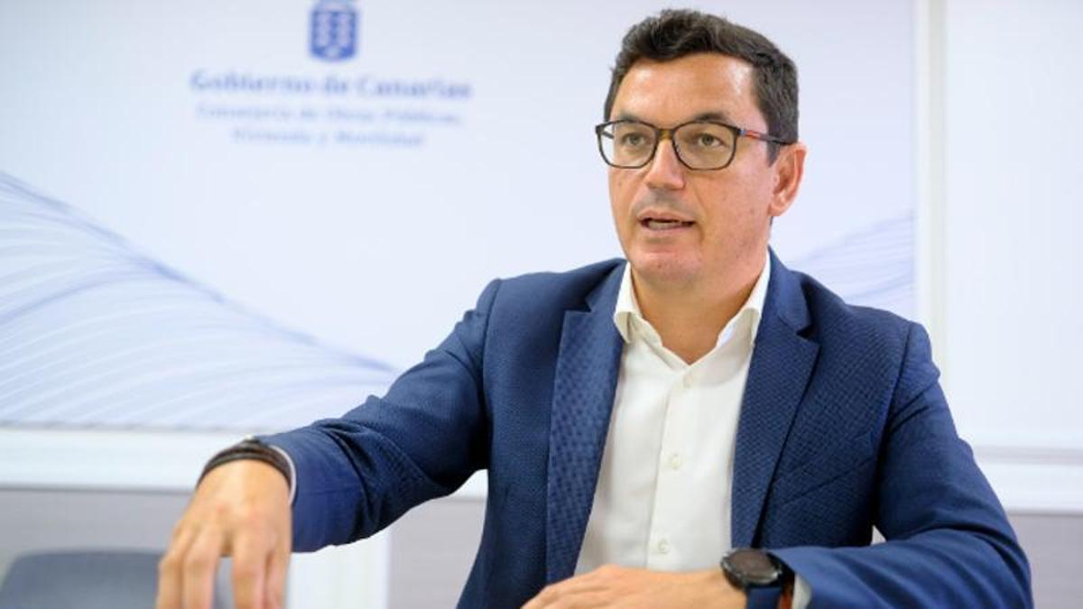 El consejero de Obras Públicas, Movilidad y Vivienda, Pablo Rodríguez