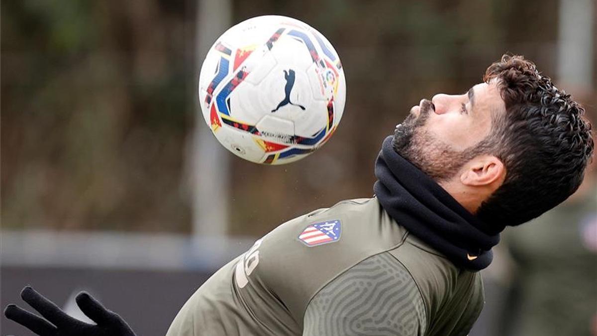 Diego Costa sigue sin entrenarse con el Atlético de Madrid