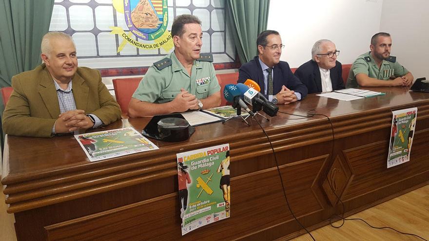 Presentada la Carrera Popular de la Guardia Civil