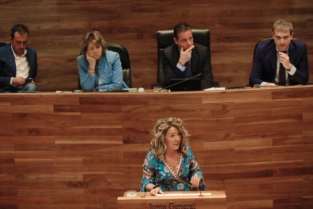 Segunda sesión del pleno de investidura en la Junta.