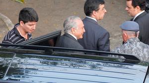 Michel Temer, expresidente de Brasil, es ingresado a una prisión de Sao Paulo. 