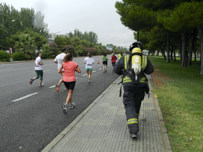 Imágenes de la Carrera de los Bomberos