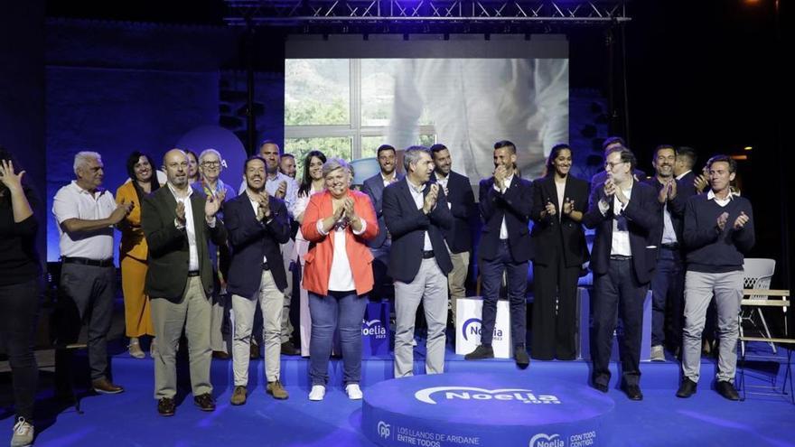 Presentación de la candidatura de Noelia García Leal a la Alcaldía de Los Llanos de Aridane