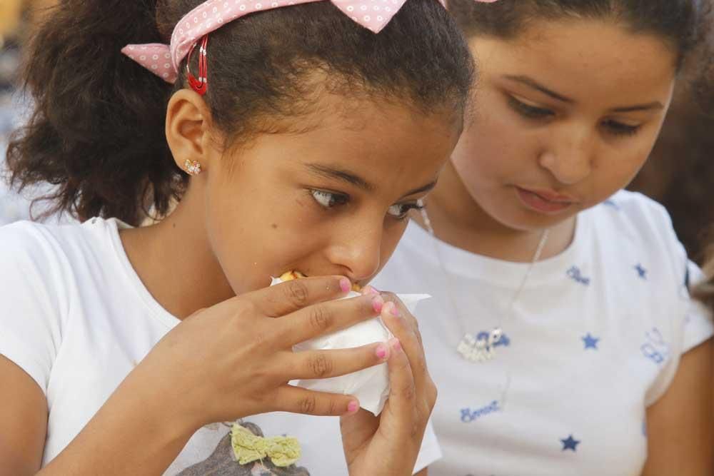 Bienvenida a los niños saharauis