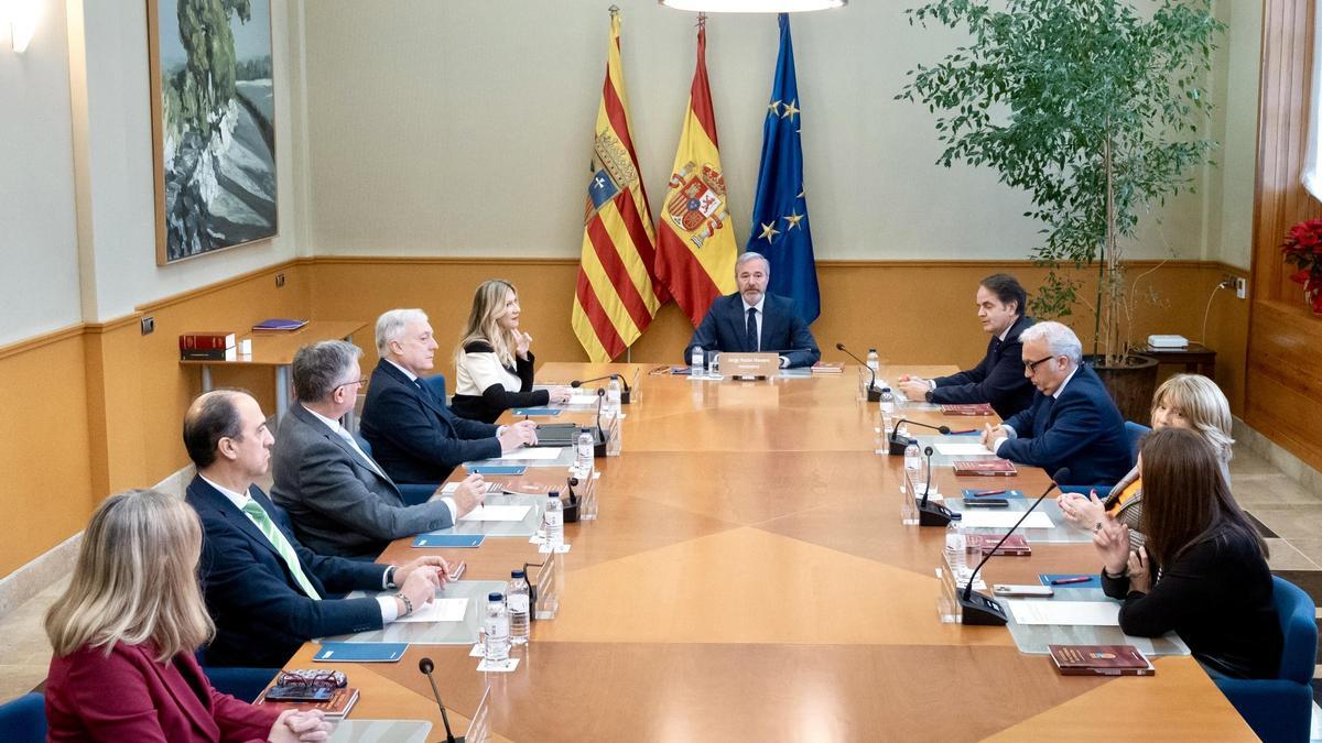Consejo de Gobierno de Aragón, en una imagen de archivo.