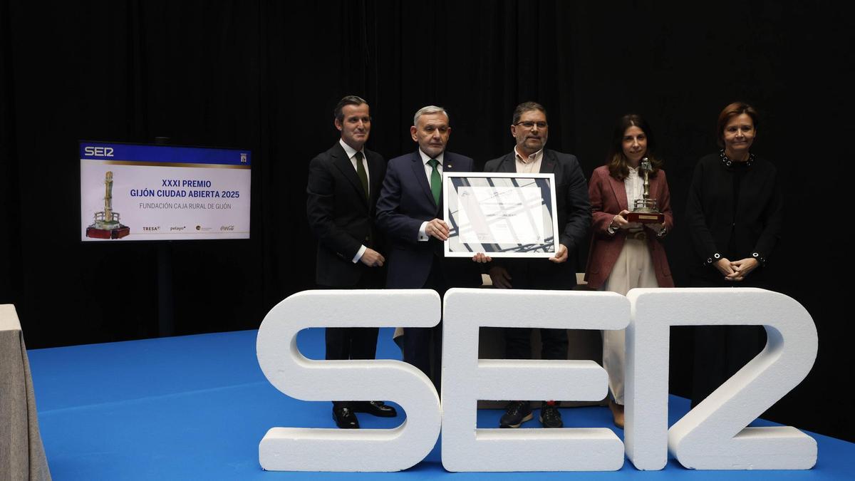 Así fue la entrega del premio Gijón Ciudad Abierta