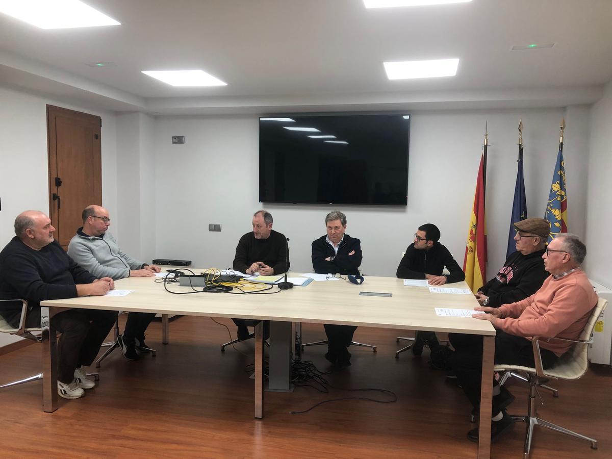 Foto del pleno de Santa Magdalena en el que han aprobado el presupuesto.