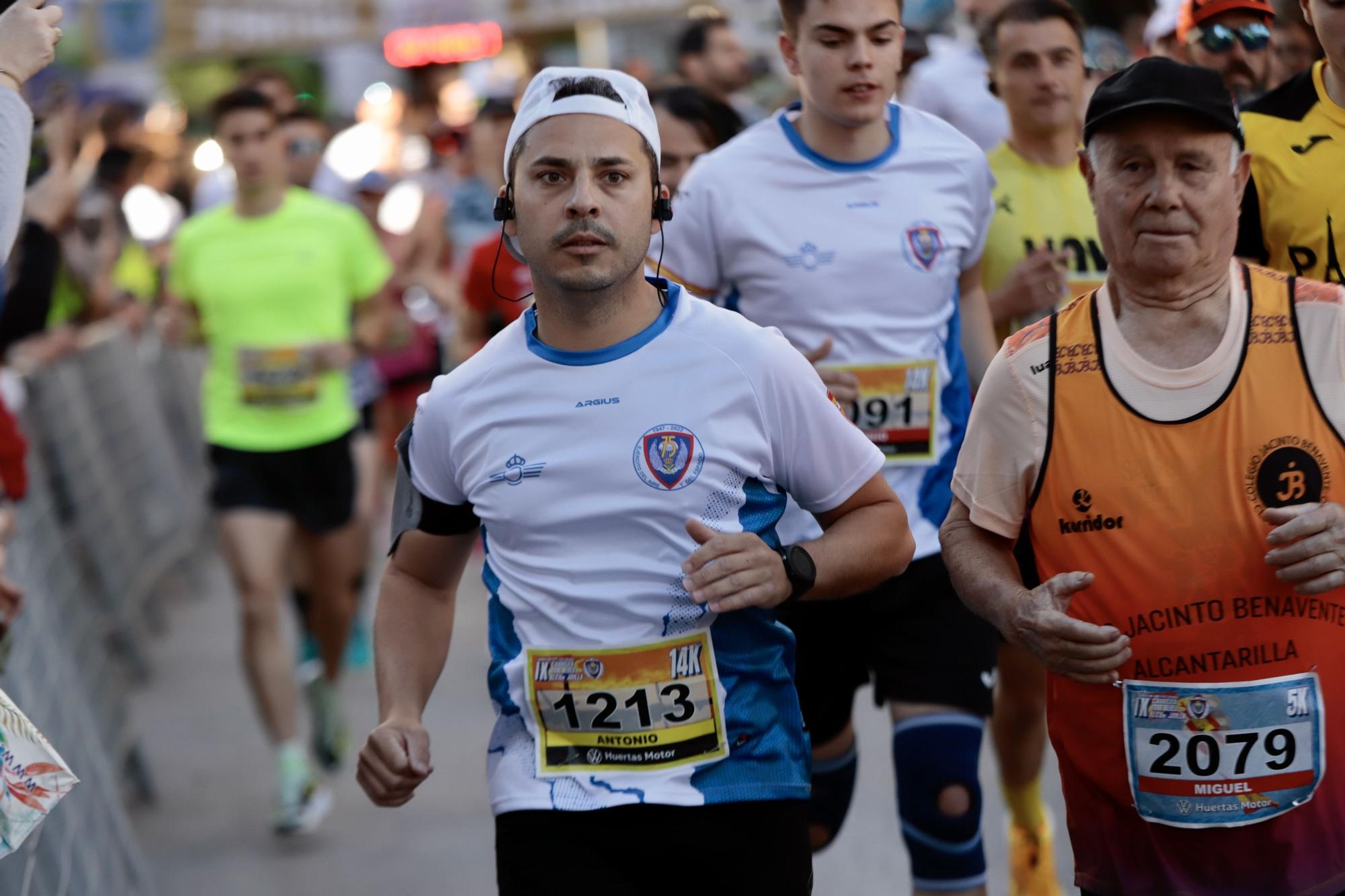 Carrera Base de Alcantarilla: Salida