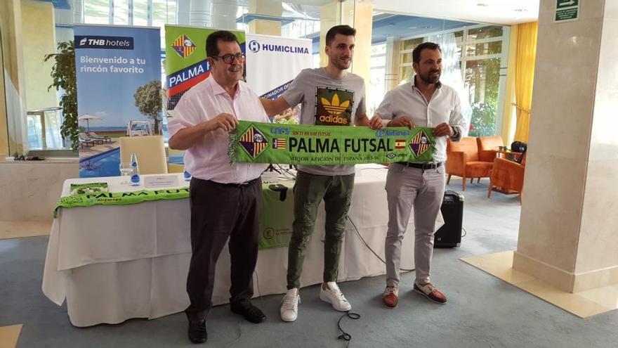 Miquel Jaume, Lolo Urbano y José Tirado, esta mañana.