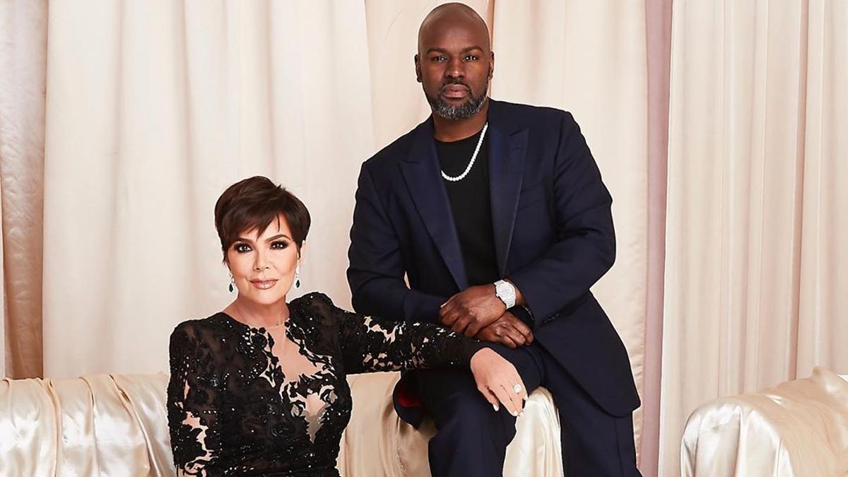 Kris Jenner y Corey Gamble. Instagram @CoreyGamble