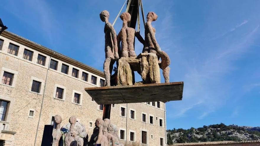 Skulpturen von Joan Bennàssar erobern das Kloster Lluc