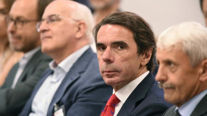 Aznar: ''El desafío independentista es la prueba más seria para nuestro sistema constitucional''