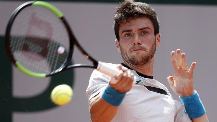 Pedro Martínez Portero se despide de Roland Garros