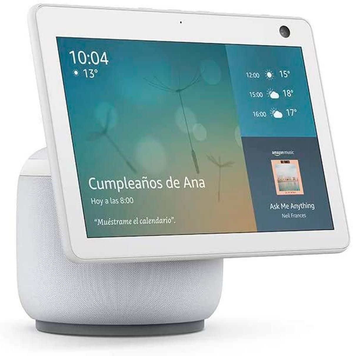 La pantalla inteligente de Amazon: Echo Show 10, con Alexa