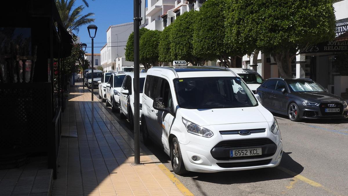 Parada de taxi en Sant francesc