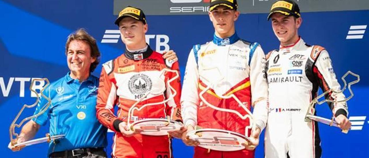 Leonardo Pulcini volvió a llevar a la escudería de Alzira al podio en las GP3 Series.