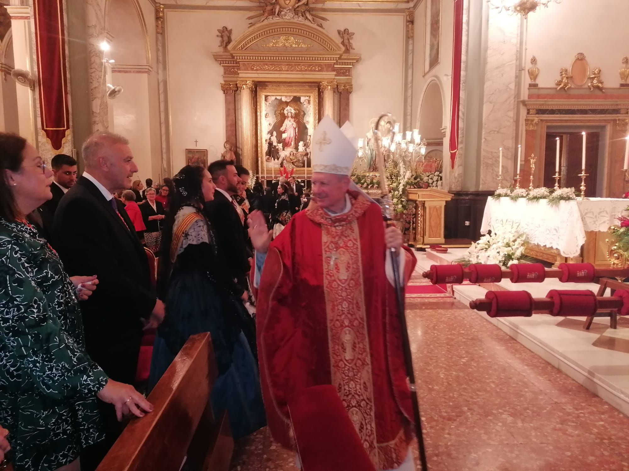 Actos religiosos del día del Santísimo Cristo en la Vall d'Uixó