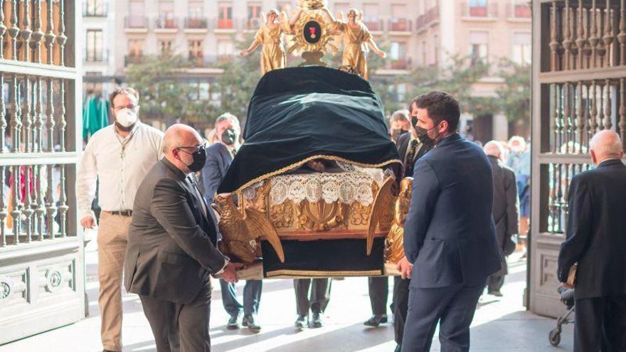 El Cristo de la Cama podrá venerarse en el Pilar este Sábado Santo