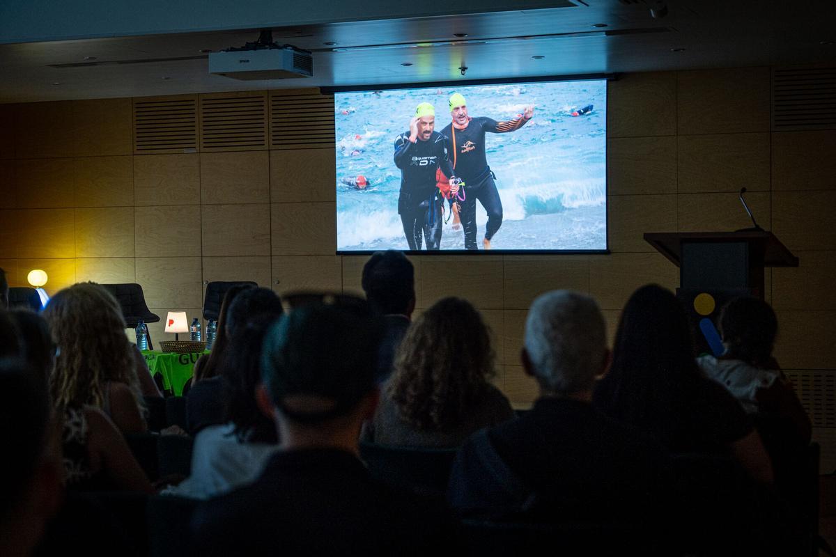 Presentación del documental 'La meta invisible' de EL PERIÓDICO, en la sede de la ONCE.