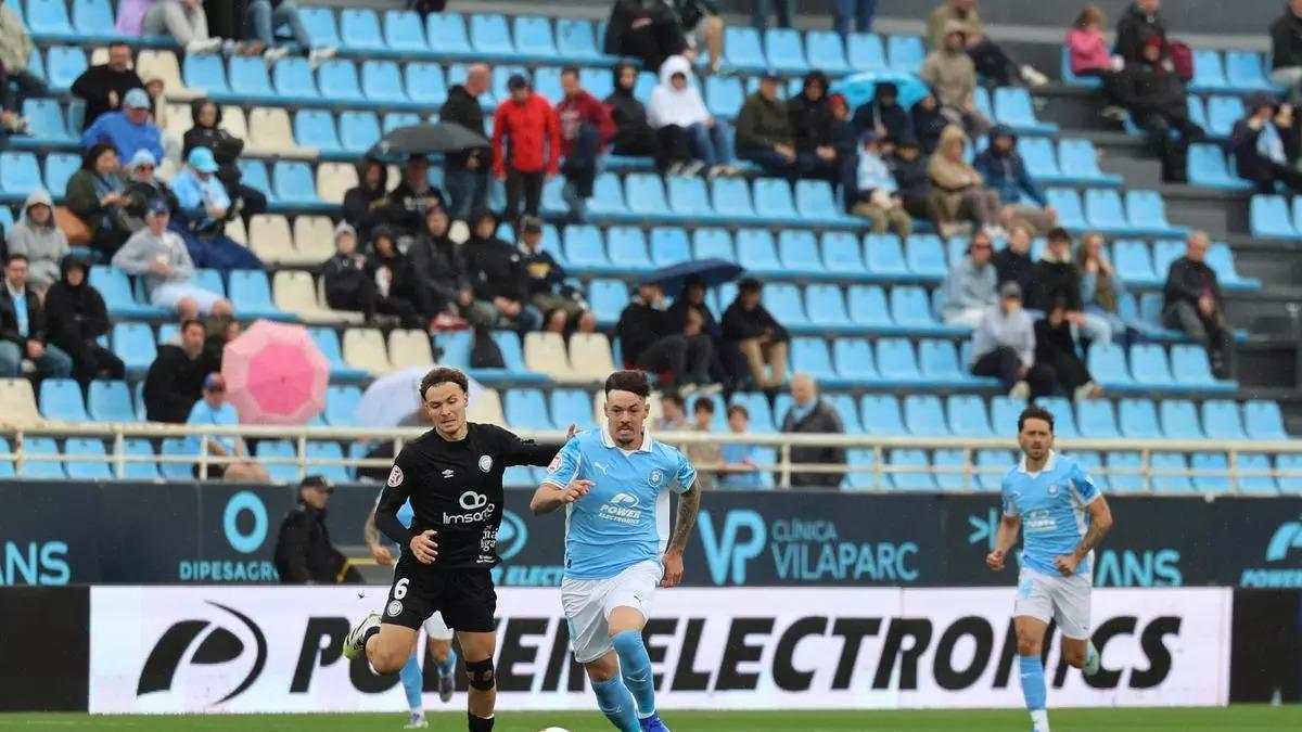 Imagen de un partido de la UD Ibiza de la temporada 2025 - 2026.