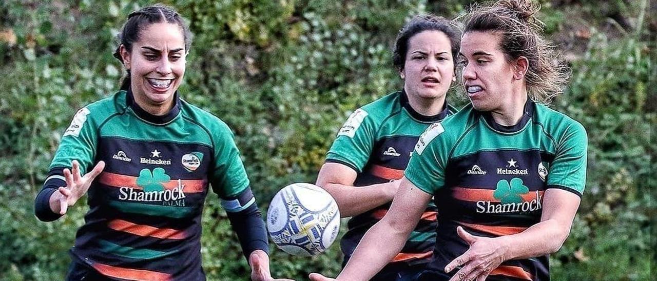 Las jugadoras del Shamrock jugaron una gran segunda parte ante el Spartans