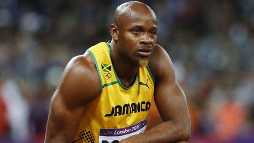 El atleta jamaicano, Asafa Powell.