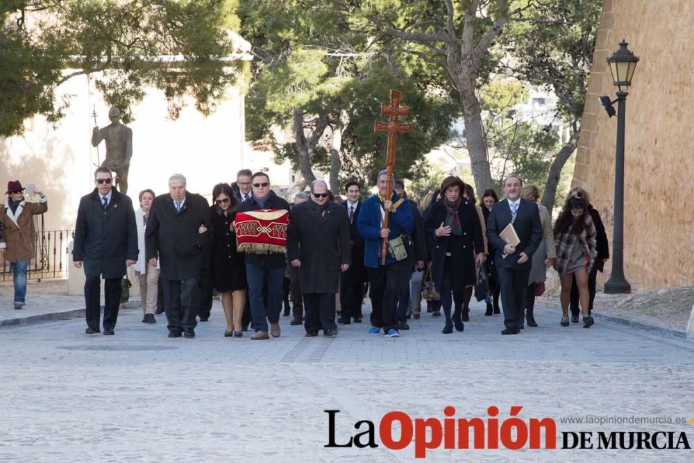 Primeros grupos Festeros, peregrinan a la Basílica