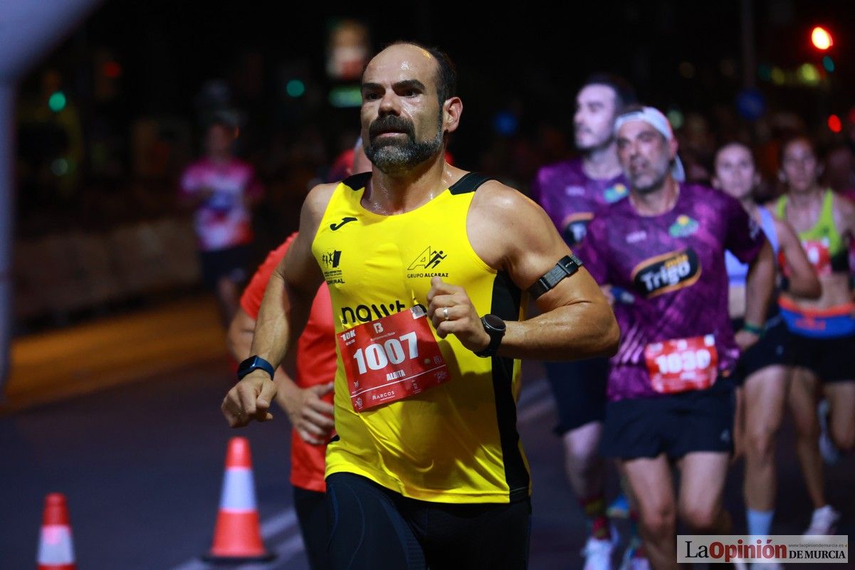 Las mejores imágenes de la carrera nocturna de Murcia