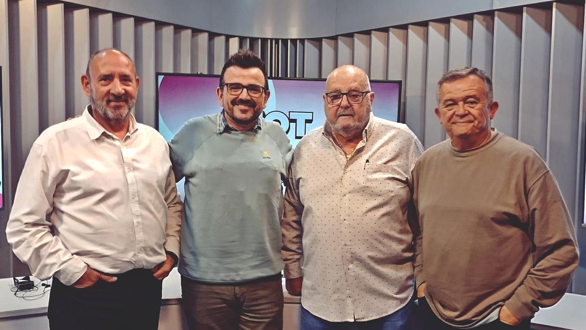 Fernando Manjón, Jaume Bronchud, Julio Torras y José Vicente Marco