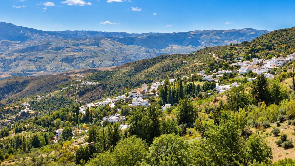 Un precioso pueblo enclavado en las montañas.