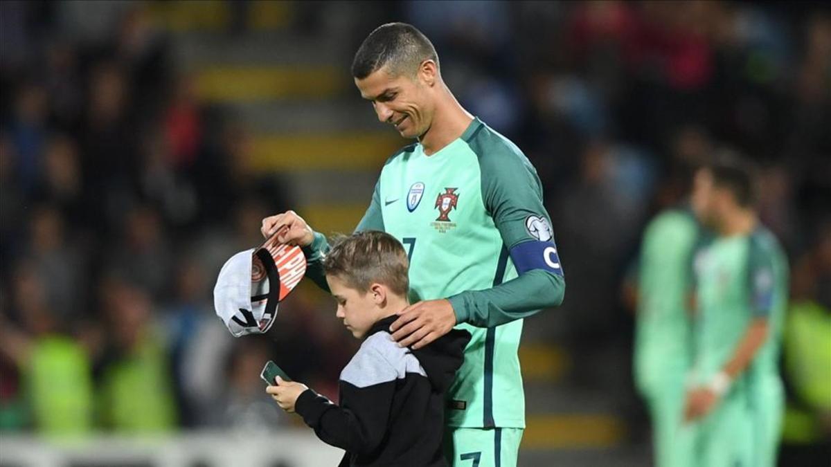 Cristiano Ronaldo, padre de tres hijos