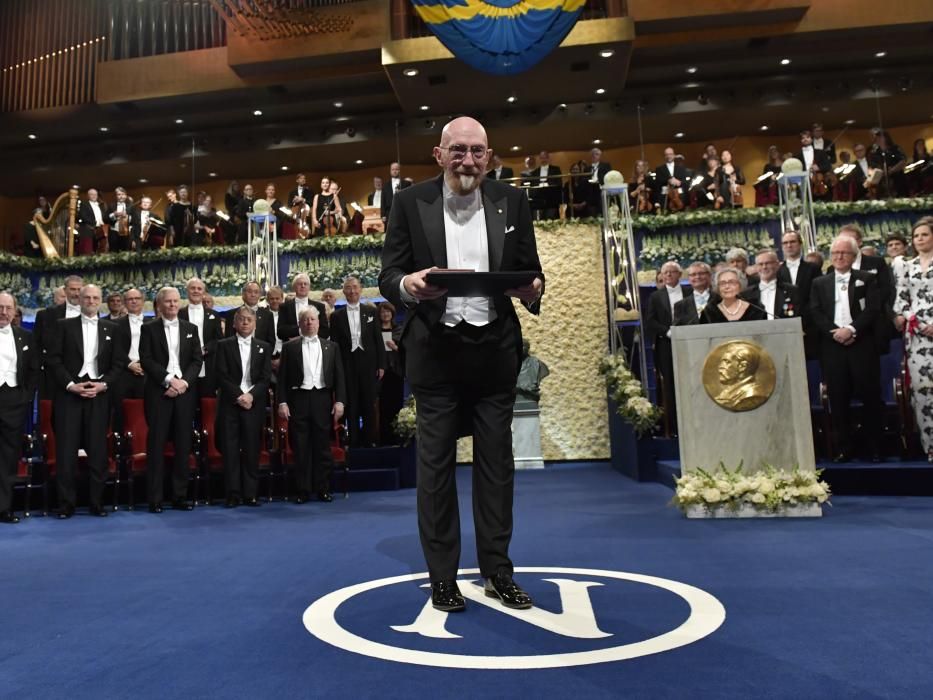 Nobel award ceremony in Stockholm