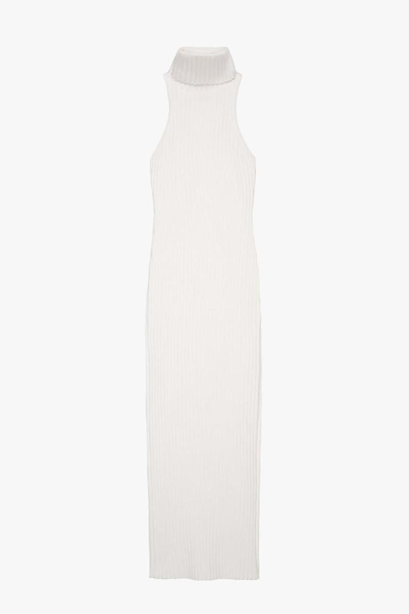 Vestido punto de Kaia x Zara