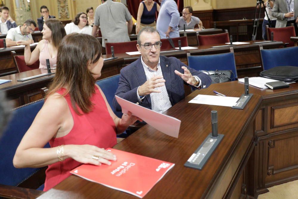 Yllanes y Negueruela tratan de enterrar su bronca