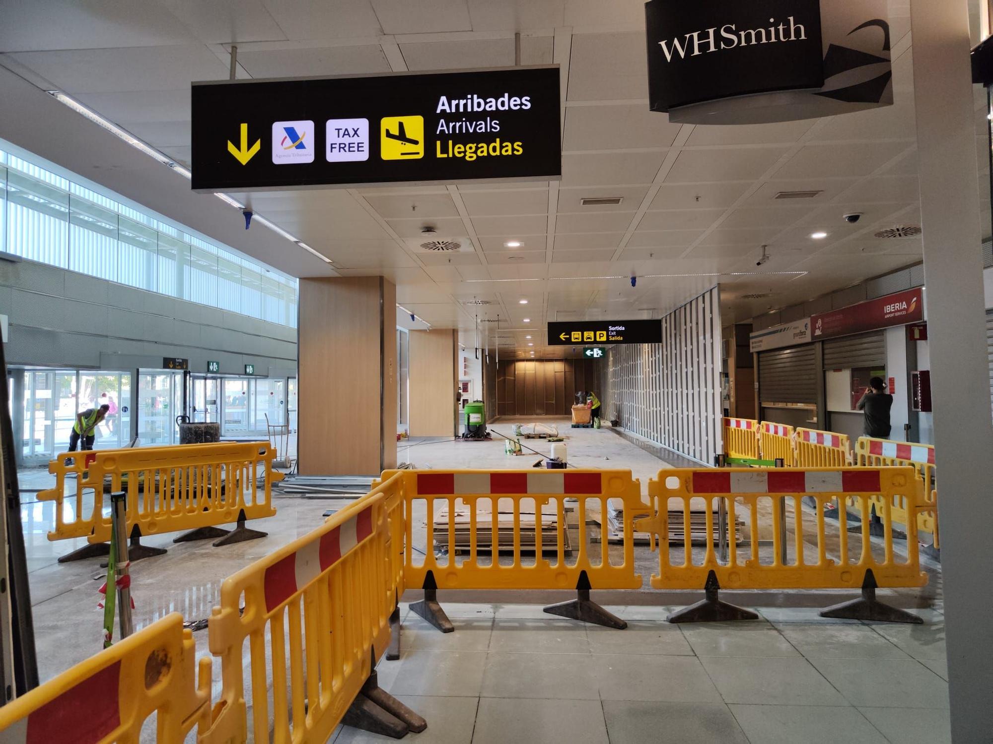 Esto es lo que se encuentran los pasajeros a su llegada a Ibiza en el aeropuerto