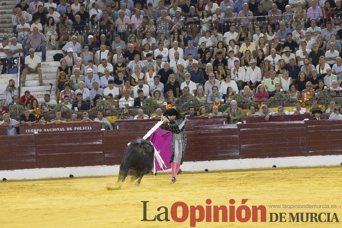 Tercer festejo de la Feria Taurina de Murcia (Talavante, Paco Ureña y Roca Rey), en imágenes