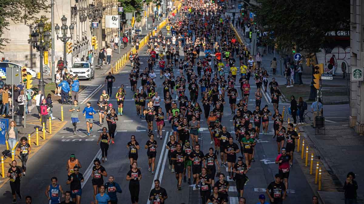 Cursa de Bombers en Barcelona