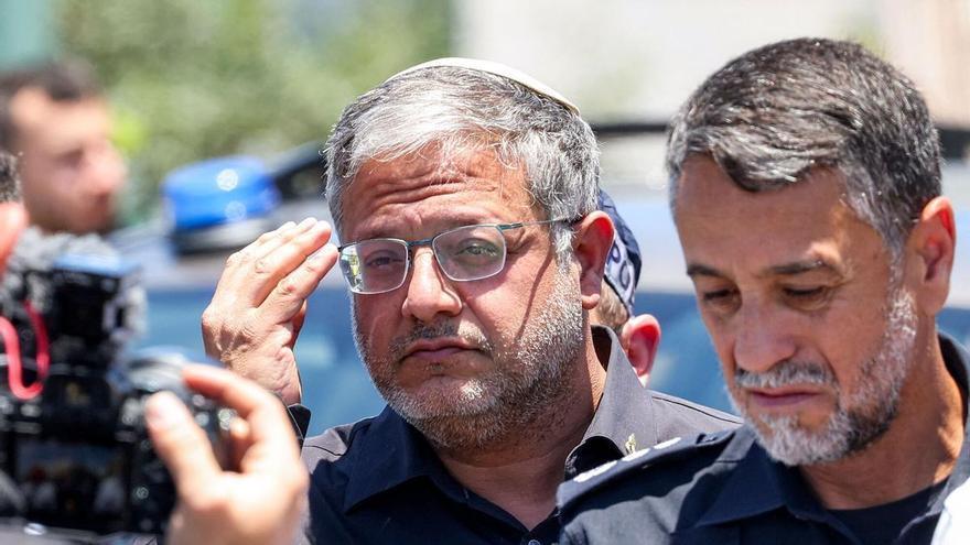 El ministro ultra israelí Ben Gvir llama a Italia 