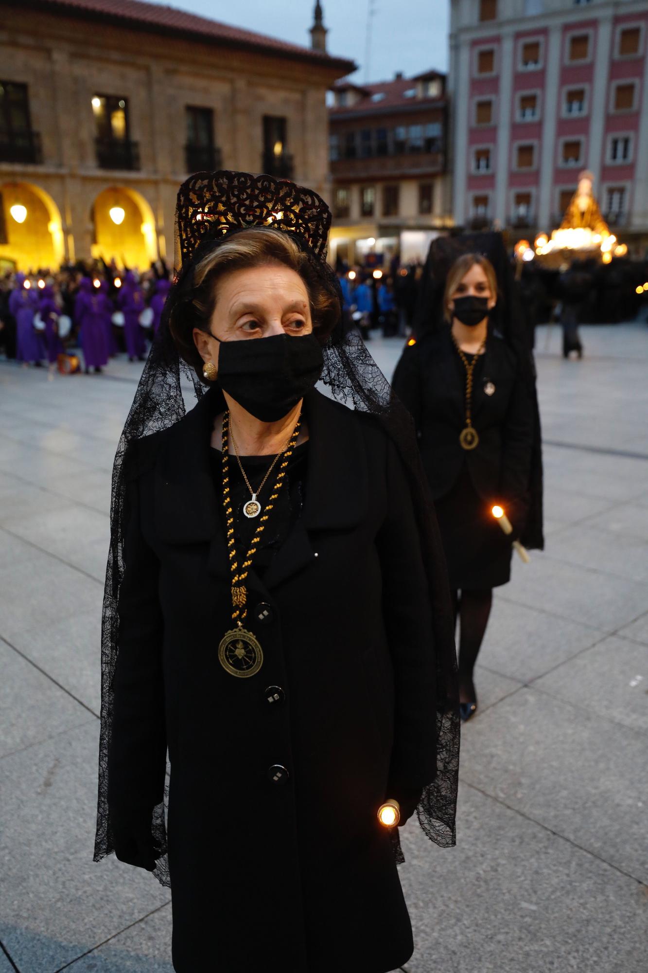 EN IMÁGENES: Así fue la procesión del Santo Encuentro de Avilés