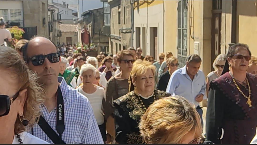 GALERÍA| Traslado de la Virgen de la Bandera en Fermoselle