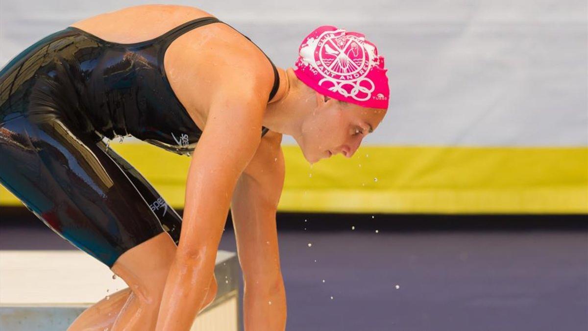 Lidón Muñoz, una de las estrellas de la natación española