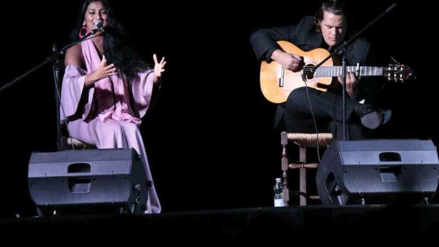 Flamenco en las fiestas de Olivares