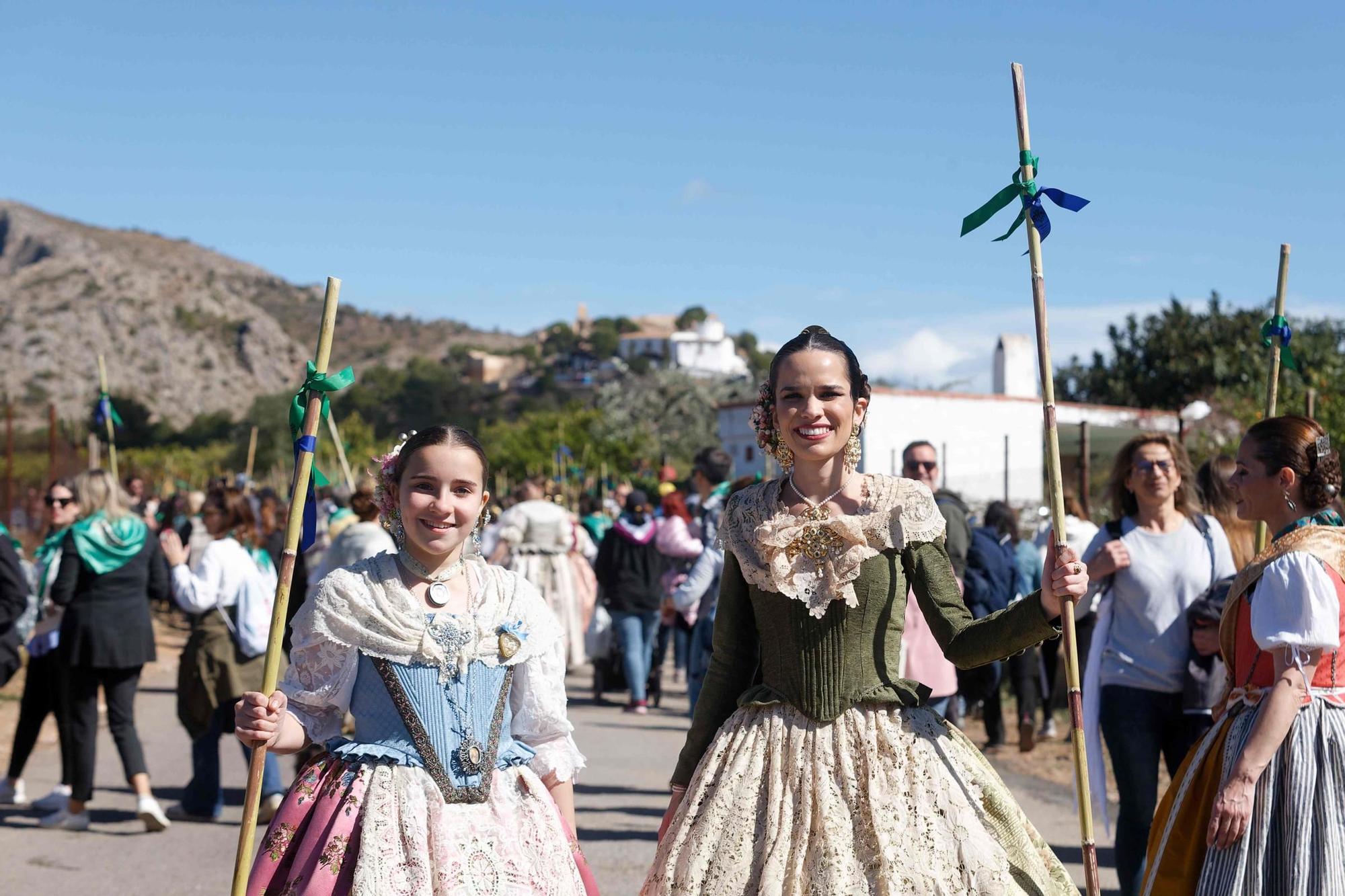 Los castellonenses rememoran sus orígenes con la Romeria