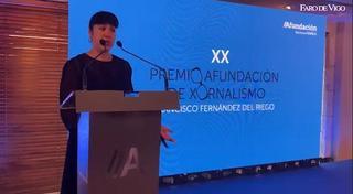 A xornalista de FARO Mar Mato gaña o premio Francisco Fernández del Riego