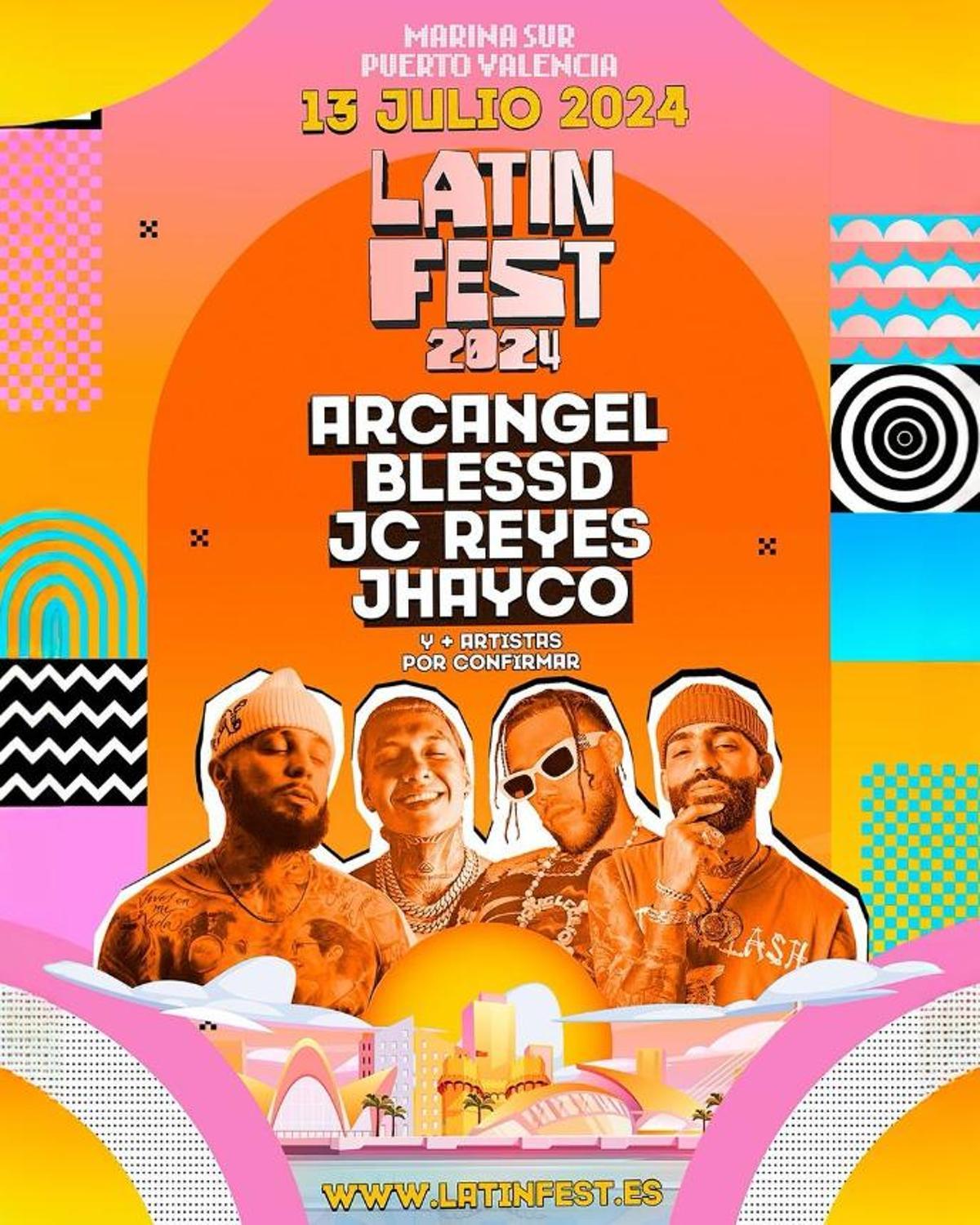 Cartel del Latin Fest